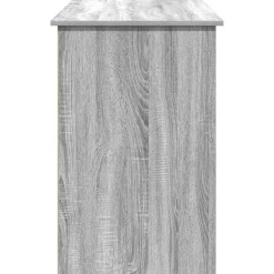 vidaXL Escritorio de madera de ingeniería 102x50x75 cm Gris sonoma Outlet