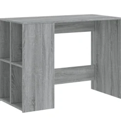vidaXL Escritorio de madera de ingeniería 102x50x75 cm Gris sonoma Sale