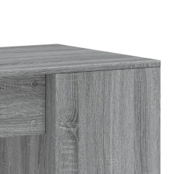 vidaXL Escritorio de madera de ingeniería 102x50x75 cm Gris sonoma Sale