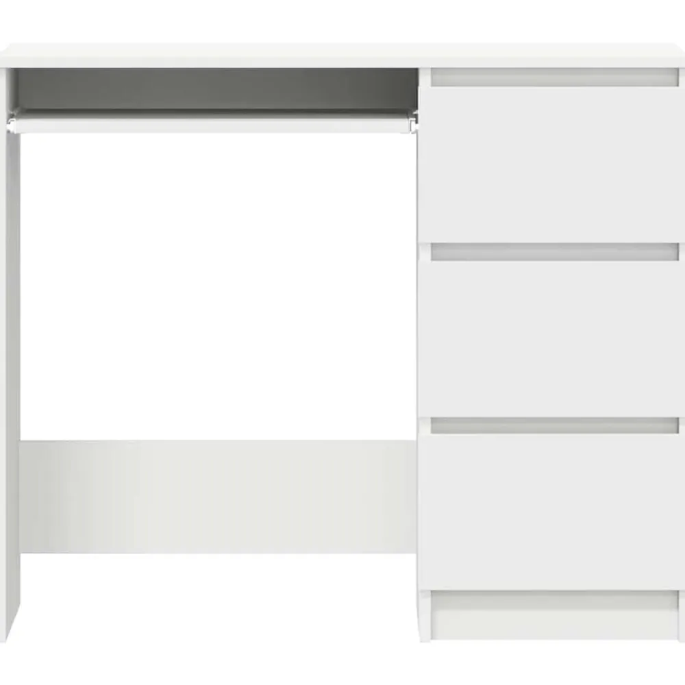 vidaXL Mobiliario De Oficina-Escritorio de madera contrachapada 90x45x76 cm