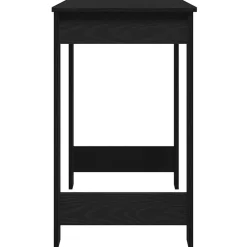 vidaXL Escritorio de madera contrachapada 100x45x75 cm Negro Sale