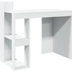 vidaXL Escritorio de oficina madera ingeniería 103,5x56,5x94 cm Blanco Best
