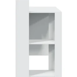 vidaXL Escritorio de oficina madera ingeniería 103,5x56,5x94 cm Blanco Best