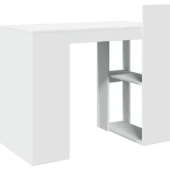vidaXL Escritorio de oficina madera ingeniería 103,5x56,5x94 cm Blanco Best