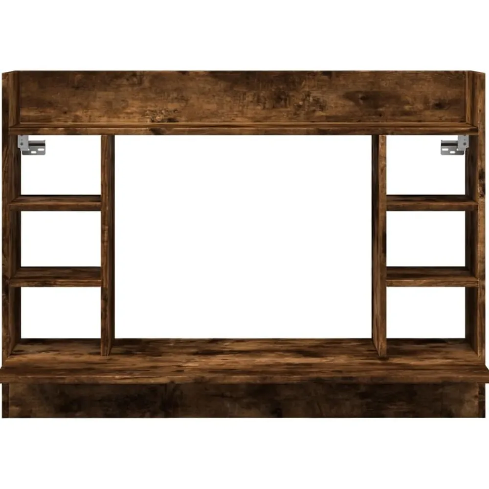 vidaXL Mobiliario De Oficina-Escritorio de pared madera ingeniería 105x48x75cm