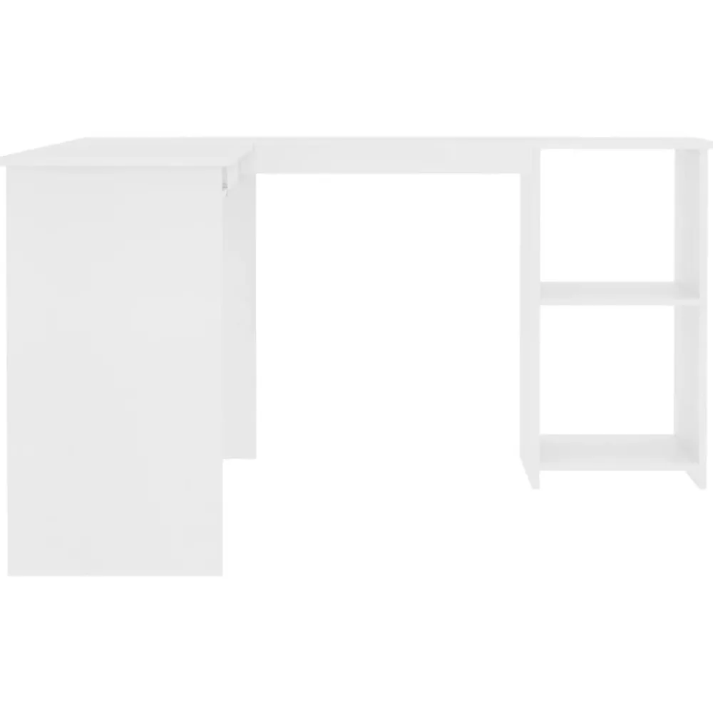 vidaXL Mobiliario De Oficina-Escritorio forma de L madera contrachapada 120x140x75 cm