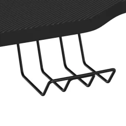 vidaXL Mobiliario De Oficina-Escritorio gaming con patas en forma de K 90x60x75 cm