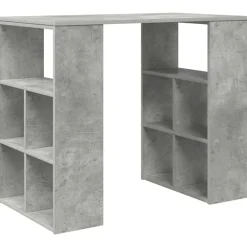 vidaXL Escritorio Gris Concreto 90 x 50 x 75 cm Madera de ingeniería Gris hormig&oacute;n Hot