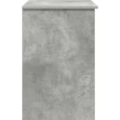 vidaXL Escritorio Gris Concreto 90 x 49 x 75 cm Madera de ingeniería Gris hormig&oacute;n Clearance