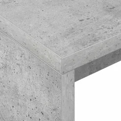 vidaXL Escritorio Gris Concreto 109 x 50 x 78 cm Madera de ingeniería Gris hormig&oacute;n Outlet