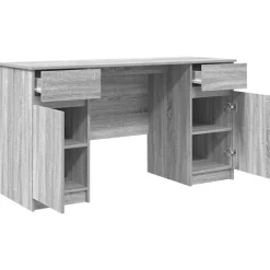 vidaXL Mobiliario De Oficina-Escritorio 140 x 49 x 76 cm Madera contrachapada