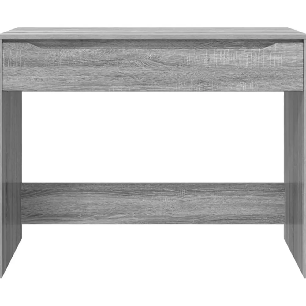 vidaXL Escritorio 100 x 50 x 78 cm Madera de ingeniería Gris Sonoma Hot