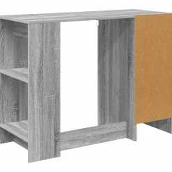 vidaXL Escritorio 100 x 40 x 75 cm Madera de ingeniería Gris sonoma Best
