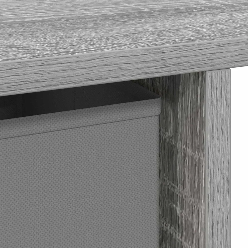vidaXL Escritorio 100 x 40 x 75 cm Madera de ingeniería Gris sonoma Best