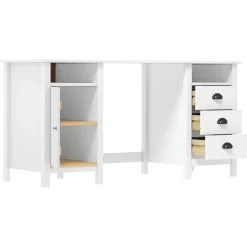 vidaXL Mobiliario De Oficina-Escritorio Hill Range madera de pino 150x50x74 cm