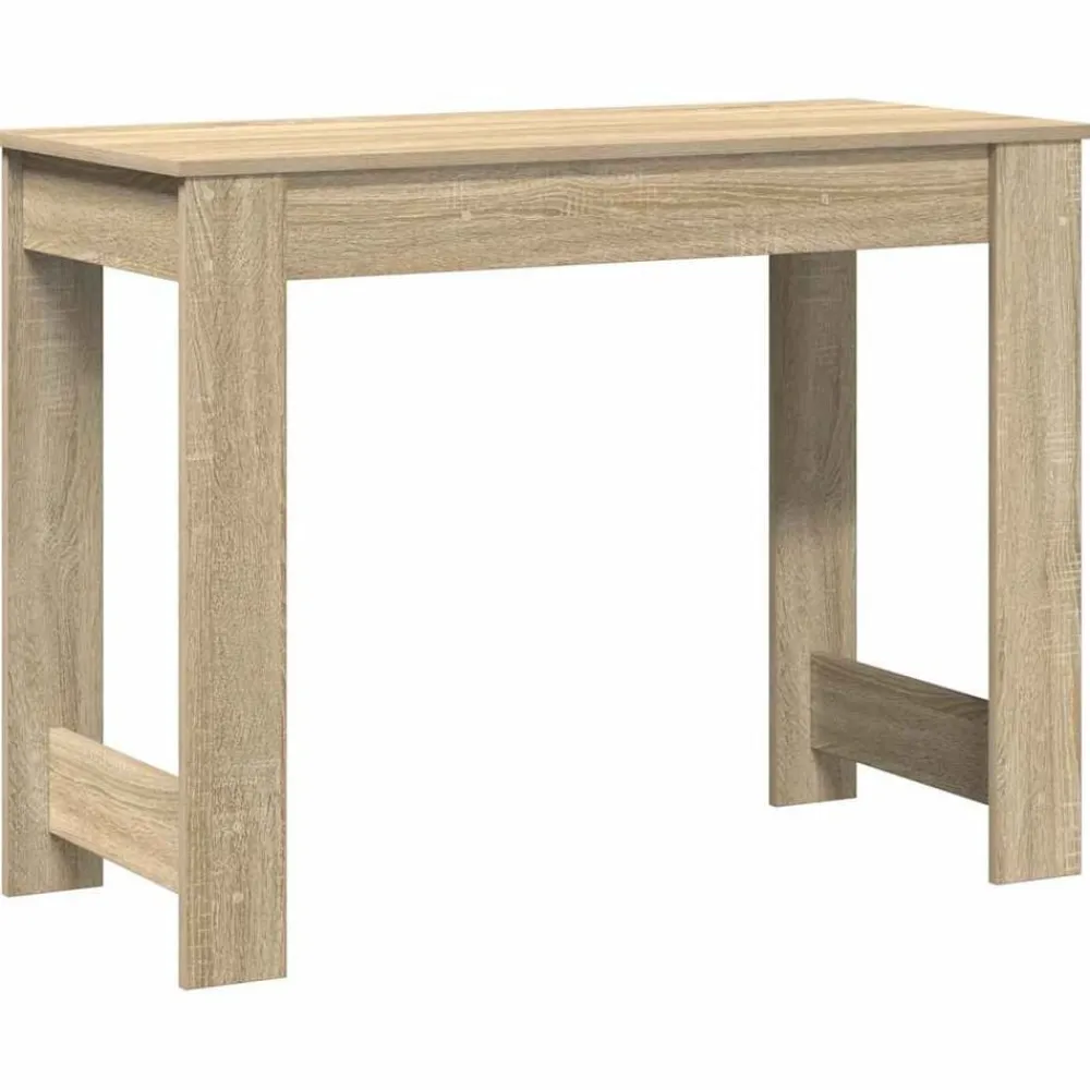 vidaXL Mobiliario De Oficina-Escritorio madera contrachapada color 100x45x75 cm