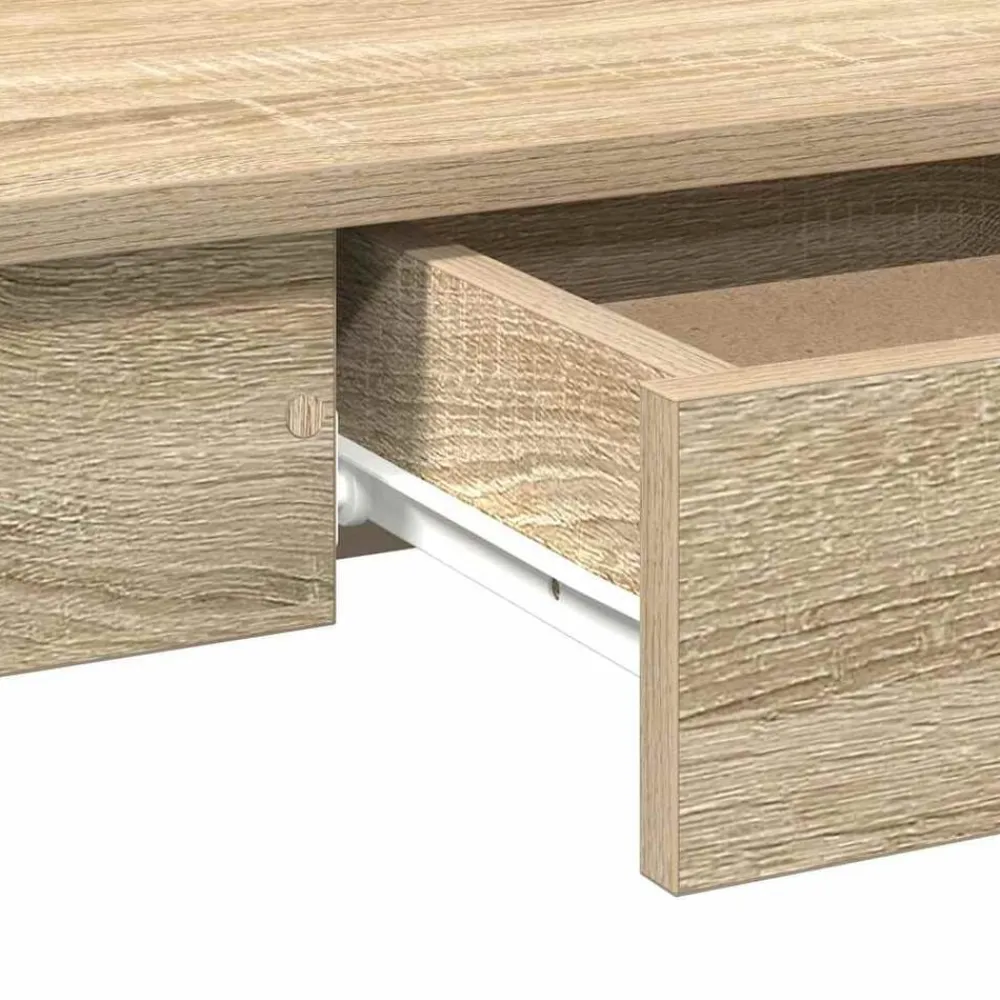 vidaXL Mobiliario De Oficina-Escritorio madera contrachapada color 100x45x75 cm
