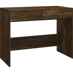 vidaXL Mobiliario De Oficina-Escritorio madera de ingeniería 101x50x76,5 cm