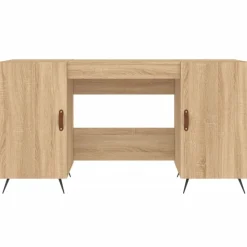 vidaXL Mobiliario De Oficina-Escritorio madera de ingeniería 140x50x75 cm