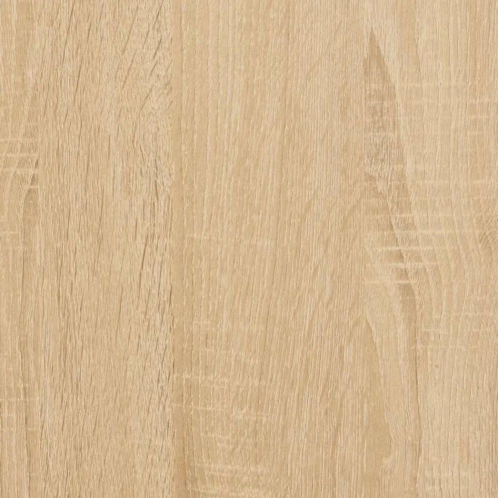 vidaXL Escritorio madera de ingeniería 141x141x75 cm Roble Sonoma New