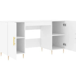 vidaXL Mobiliario De Oficina-Escritorio madera de ingeniería 140x50x75 cm