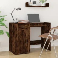vidaXL Mobiliario De Oficina-Escritorio madera contrachapada 100x49x75 cm