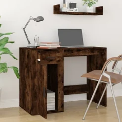vidaXL Mobiliario De Oficina-Escritorio madera contrachapada 100x49x75 cm