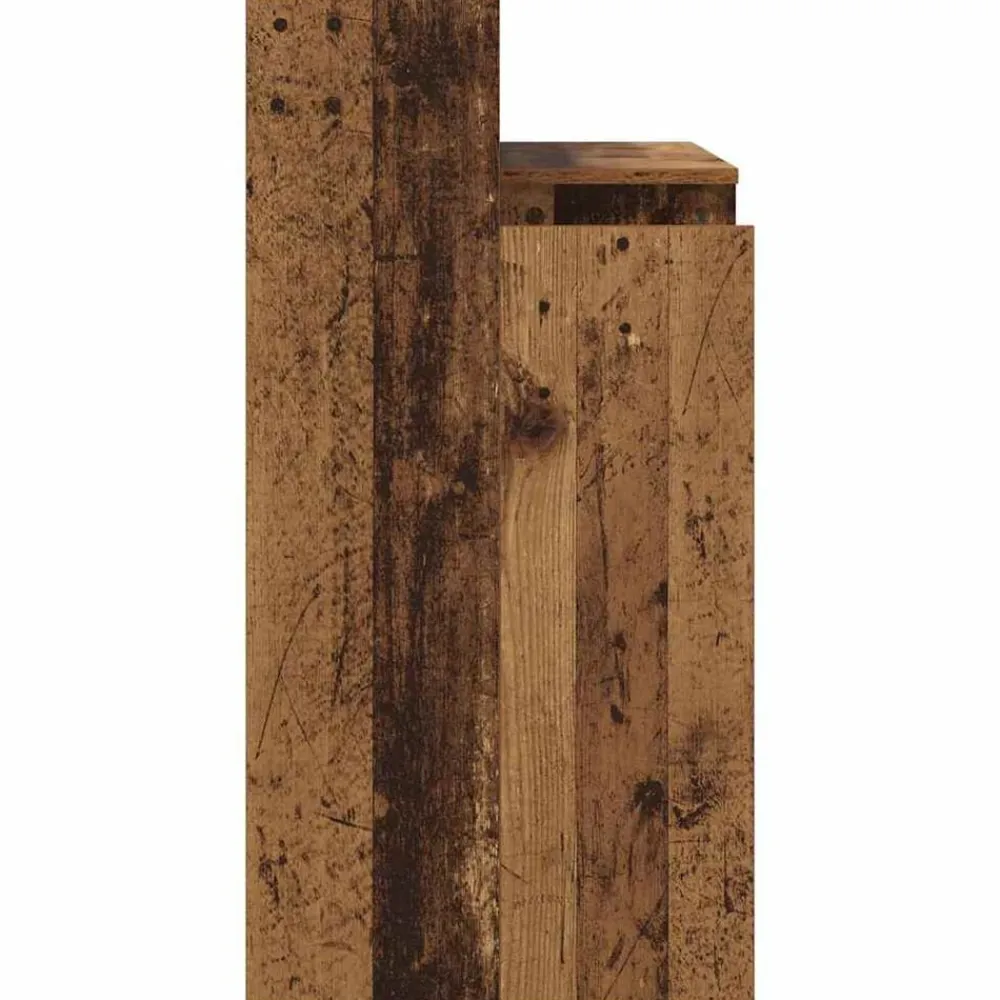 vidaXL Escritorio Madera vieja 97 x 45 x 90 cm Madera de ingeniería Madera envejecida Sale