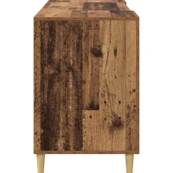vidaXL Escritorio 140 x 50 x 75 cm Madera contrachapada Madera vieja Clearance