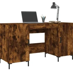 vidaXL Mobiliario De Oficina-Escritorio madera de ingeniería 140x50x75 cm