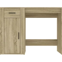 vidaXL Escritorio madera contrachapada color 100x49x75 cm Roble Sonoma Sale