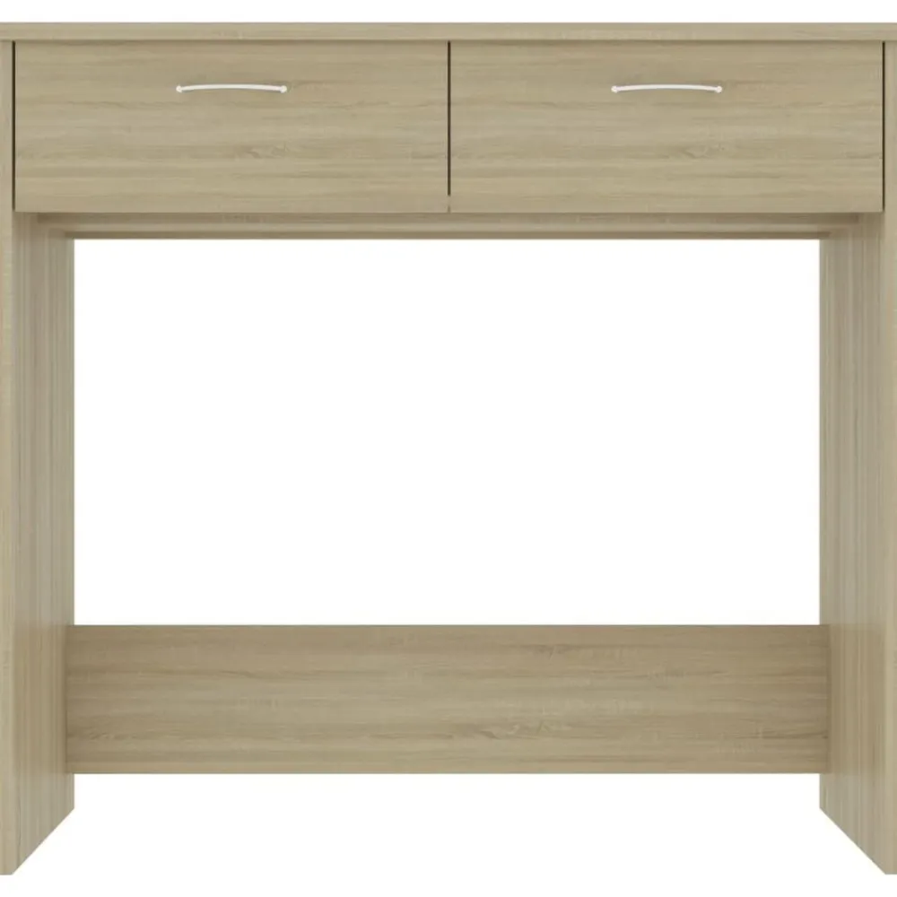 vidaXL Escritorio madera contrachapada color 80x40x75 cm Roble Sonoma Hot