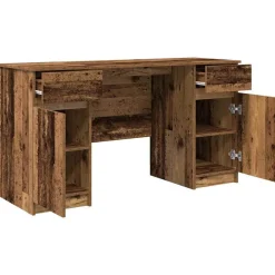 vidaXL Mobiliario De Oficina-Escritorio 140 x 49 x 76 cm Madera contrachapada