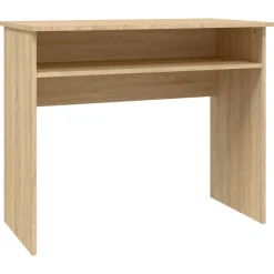 vidaXL Mobiliario De Oficina-Escritorio madera contrachapada color 90x50x74 cm