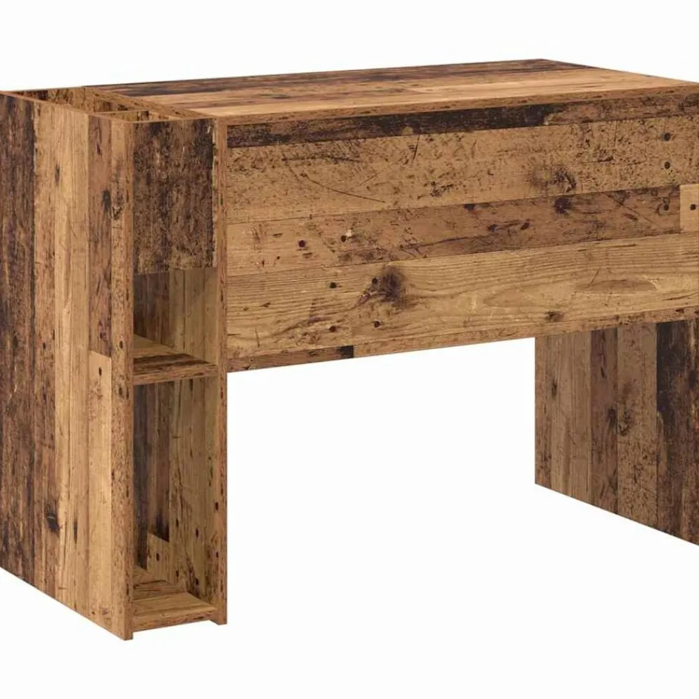 vidaXL Mobiliario De Oficina-Escritorio Madera vieja 109 x 50 x 78 cm Madera de ingeniería