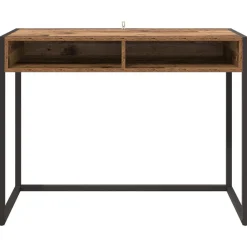 vidaXL Escritorio 100 x 50 x 75 cm Madera contrachapada Madera vieja New