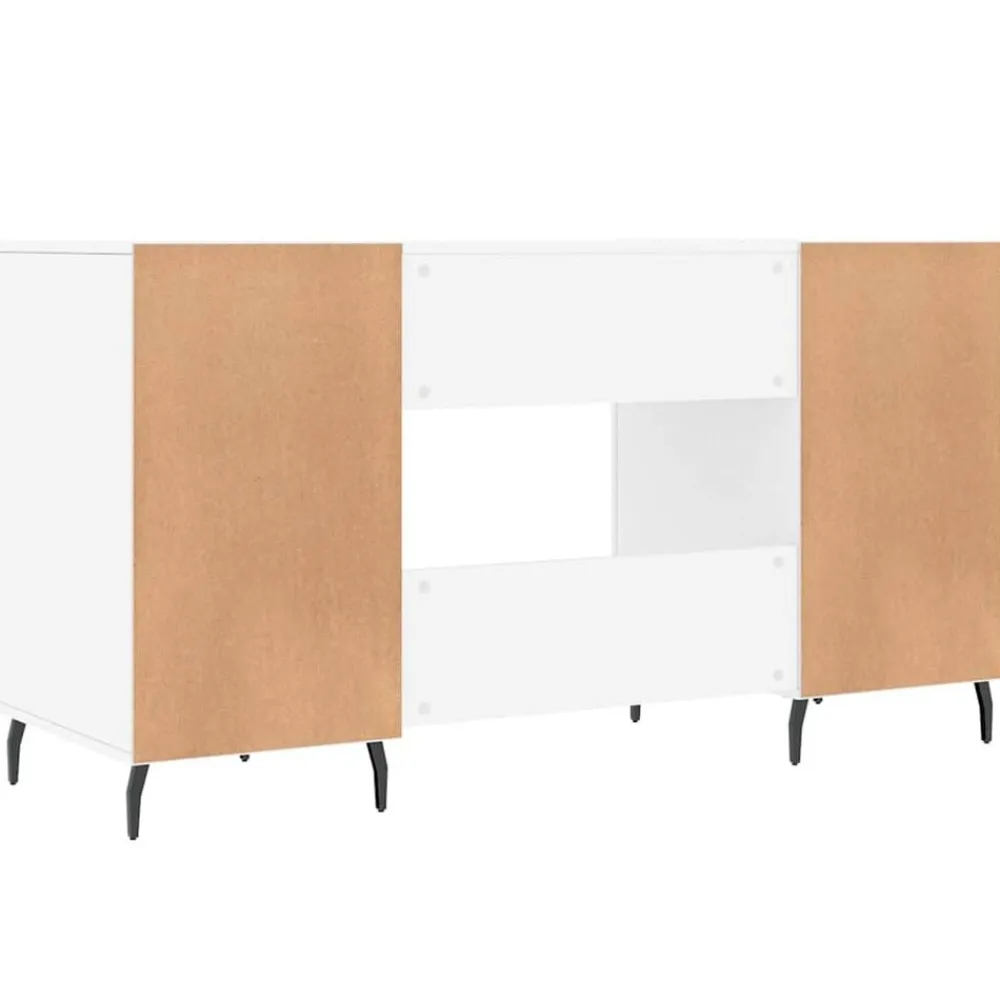 vidaXL Mobiliario De Oficina-Escritorio madera de ingeniería 140x50x75 cm