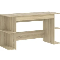 vidaXL Mobiliario De Oficina-Escritorio madera de ingeniería 140x50x75 cm
