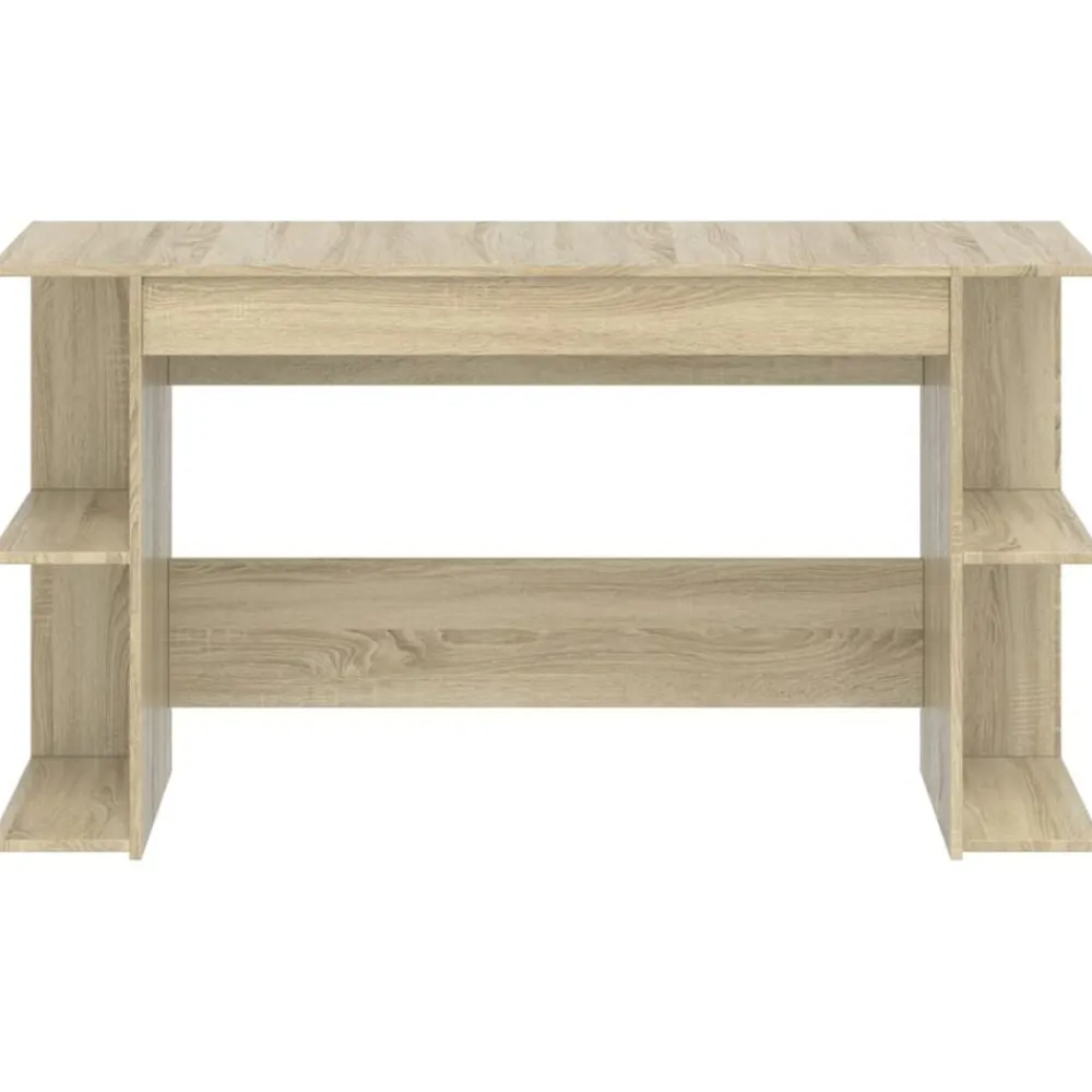 vidaXL Mobiliario De Oficina-Escritorio madera de ingeniería 140x50x75 cm