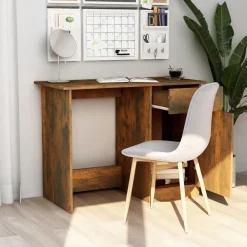 vidaXL Mobiliario De Oficina-Escritorio madera contrachapada 100x50x76 cm