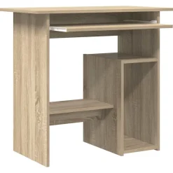vidaXL Escritorio madera contrachapada color 80x45x74 cm Roble Sonoma Hot