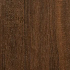 vidaXL Escritorio madera de ingeniería roble marrón 141x141x75 cm Marrón roble Best