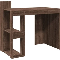vidaXL Escritorio madera de ingeniería marrón roble 103,5x56,5x94 cm Marrón roble Hot