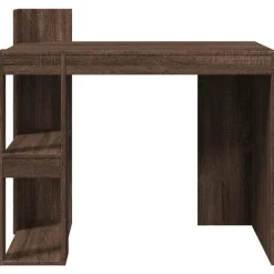 vidaXL Escritorio madera de ingeniería marrón roble 103,5x56,5x94 cm Marr&oacute;n roble Hot