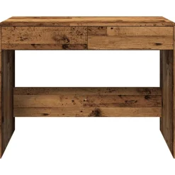 vidaXL Escritorio madera ingeniería madera envejecida 101x50x76,5 cm Madera antigua Hot