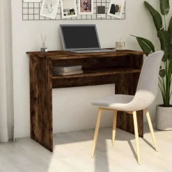 vidaXL Mobiliario De Oficina-Escritorio madera contrachapada color 90x50x74 cm