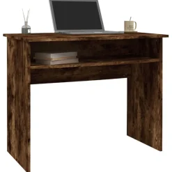vidaXL Mobiliario De Oficina-Escritorio madera contrachapada color 90x50x74 cm