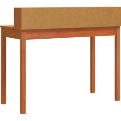 vidaXL Mobiliario De Oficina-Escritorio Marrón cera 110 x 50 x 93 cm Madera de Pino Sólido