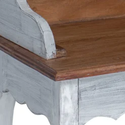 vidaXL Mobiliario De Oficina-Escritorio Marrón y 80 x 40 x 92 cm Madera maciza de Caoba