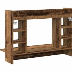 vidaXL Mobiliario De Oficina-Escritorio Montado en la Pared Madera vieja 105 x 48 x 75 cm